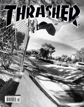 Curren Caples Thrasher Cover August 2025