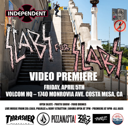 Indy&#039;s &quot;Scabs for Slabs&quot; Premiere
