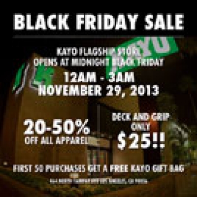 Kayo Black Friday Sale