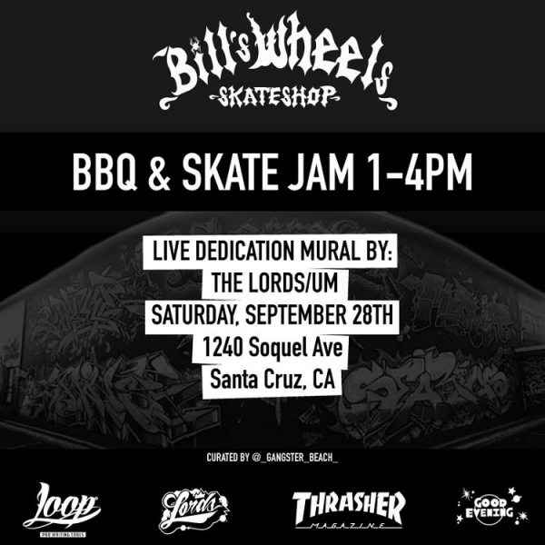 Thrasher Magazine Bill s Wheels BBQ and Skate Jam