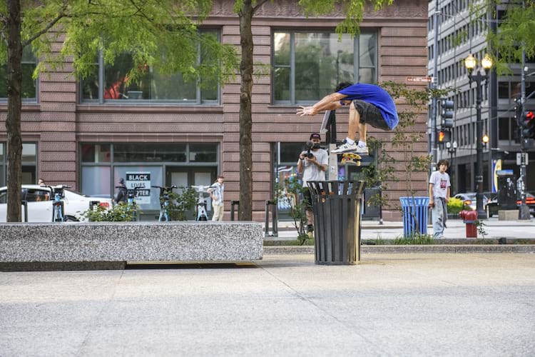 102 Brook Tiago BS nollie heel