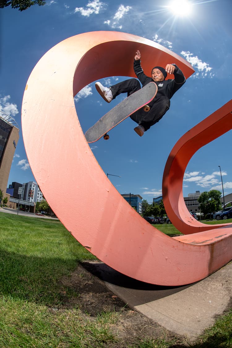 35 Daewon 360 flip to fakie adidas Thrasher weekend denver 6 2024 brook