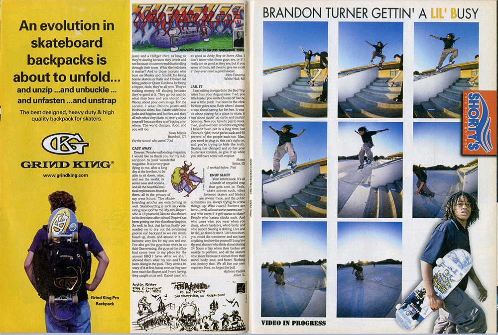 Thrasher Magazine - November 1999