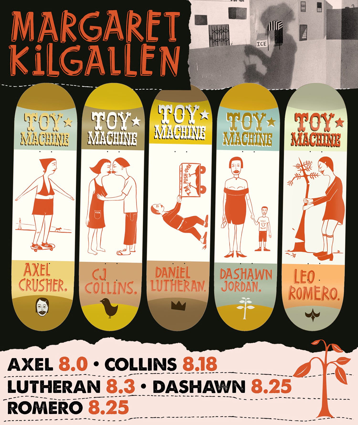 Thrasher Magazine - Toy Machine's Margaret Kilgallen Reissue