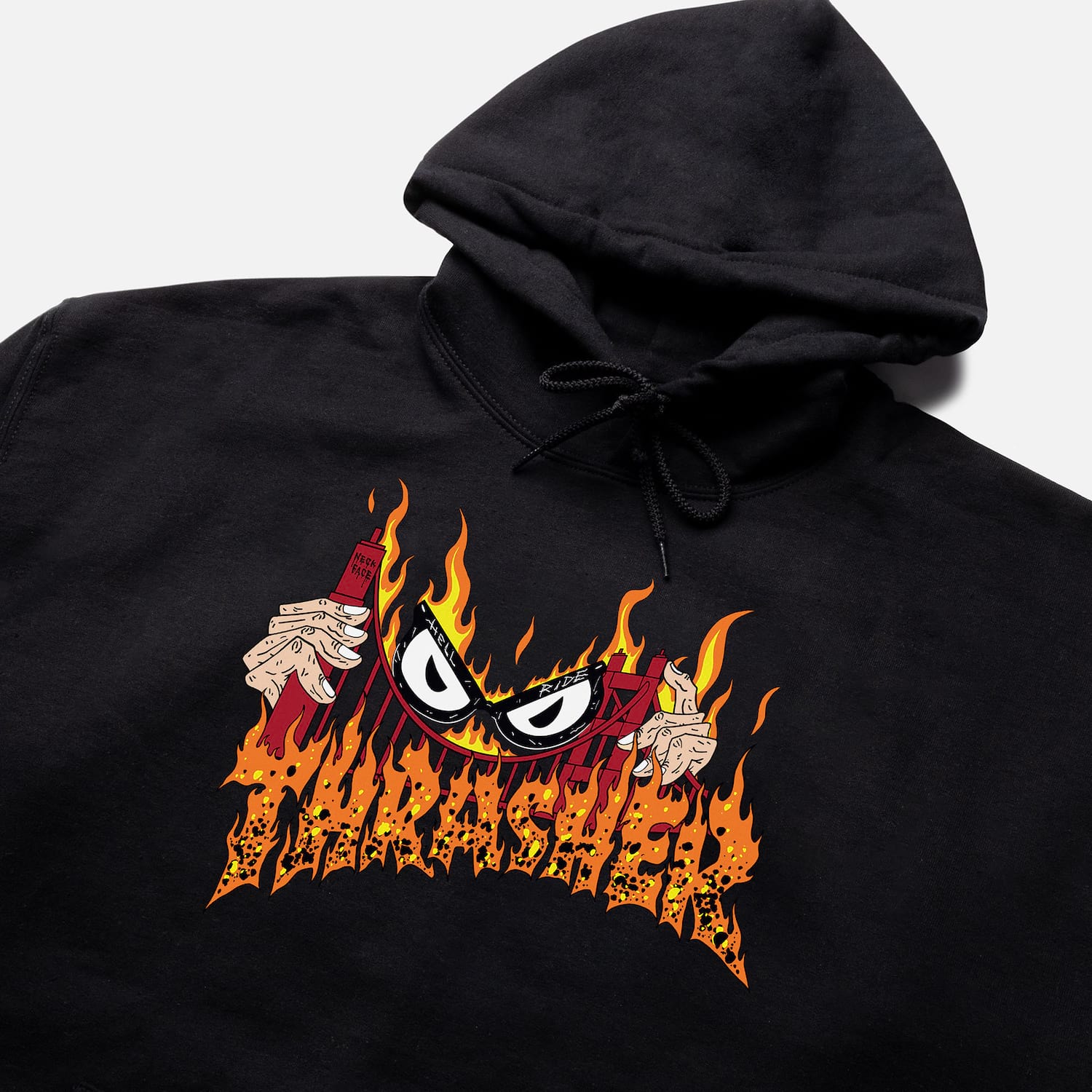 Thrasher Magazine In the Shop Sucka Free Hoodies and Tees