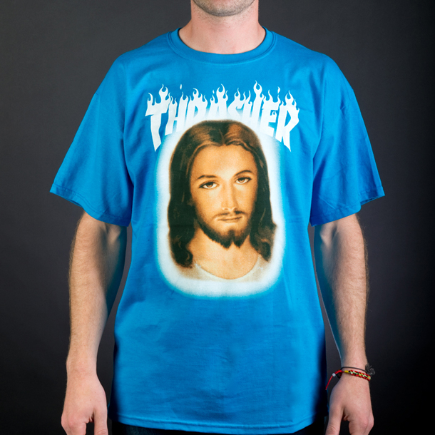 Thrasher Jesus Shirt | vlr.eng.br