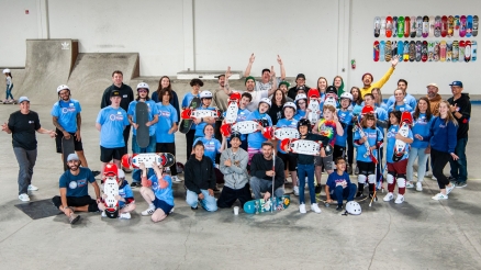 Dan Mancina’s Blind Skateboarding Experience Event Photos