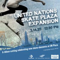 UN Plaza Expansion Ribbon Cutting Event