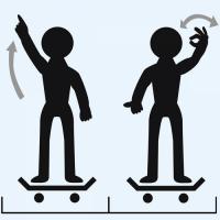 Skatepark Hand Signals