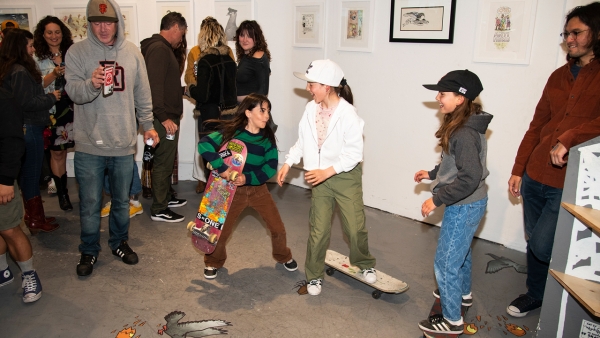 Thrasher Magazine - Todd Francis Art Show At Dlx Photos