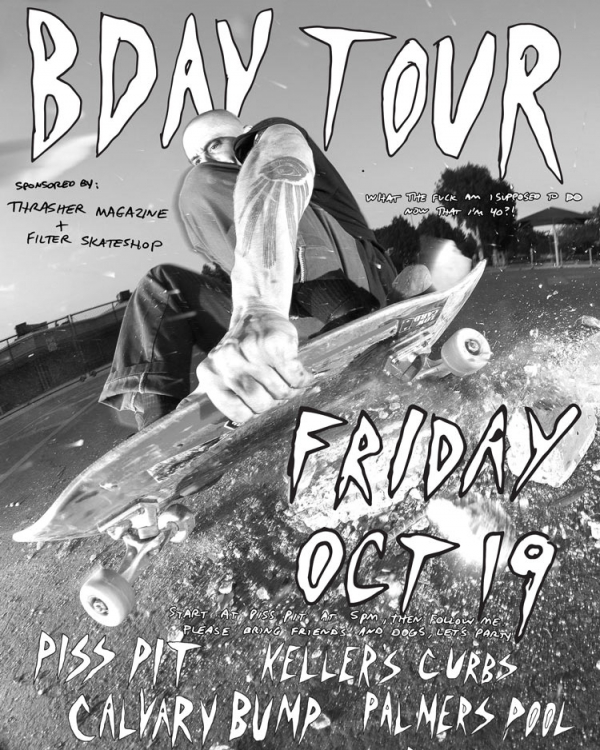 Thrasher Magazine - B Day Tour